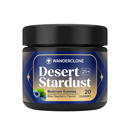 Wanderclone™ Desert Stardust Mushroom Gummies - Blue Raspberry