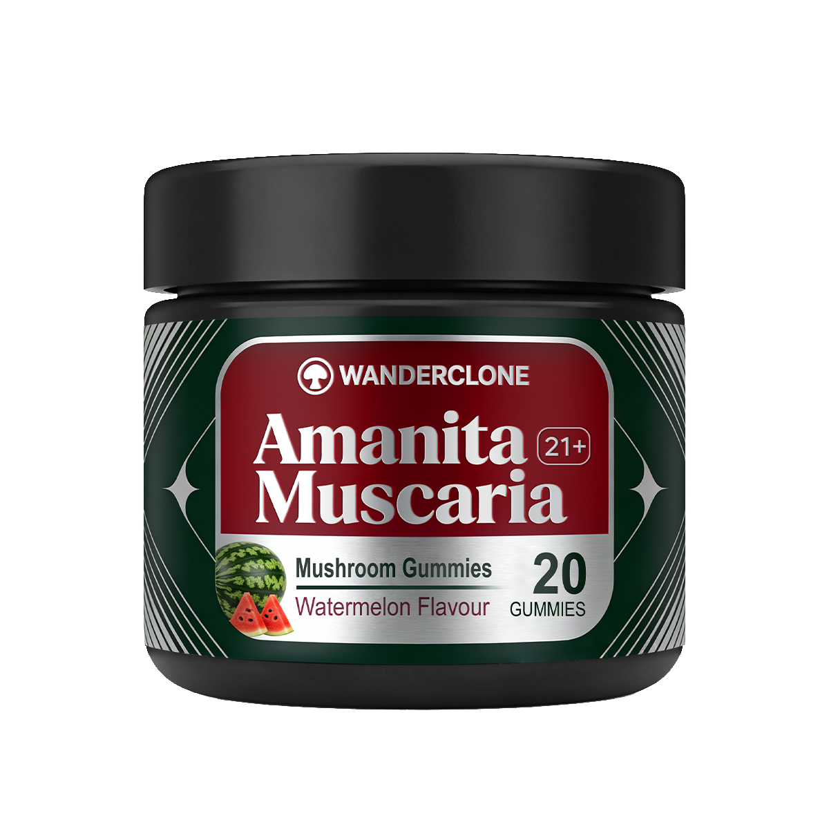 Wanderclone Amanita Muscaria Magic Mushroom Gummies - Watermelon